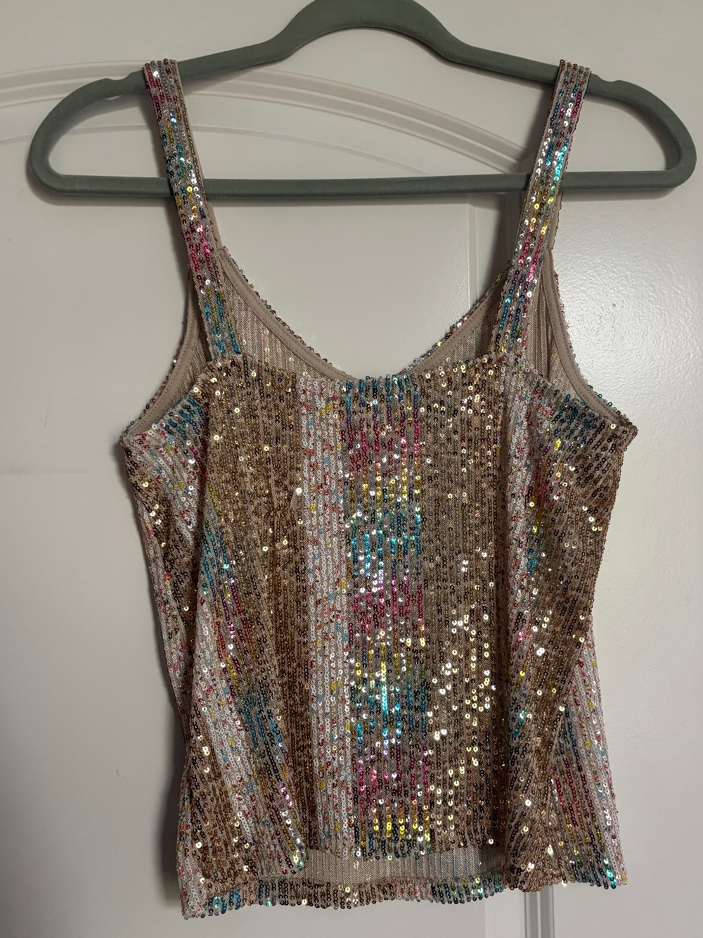 Altar'd State Multicolor Sequin Cami Tank - Picture 3 of 6